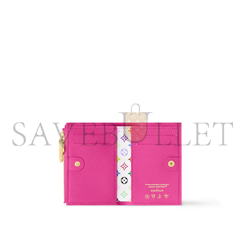 l0*is V*t0n murakami lv x tm lisa wallet m14087 (11.5*9*1.5cm)